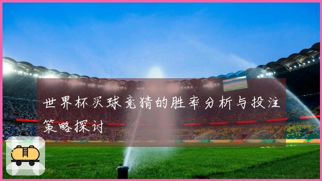 世界杯买球竞猜的胜率分析与投注策略探讨